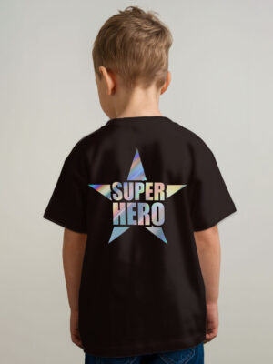 coffee-brown-rear-Super-Hero-Rainbow-vinyl-boys-T-shirt.jpg
