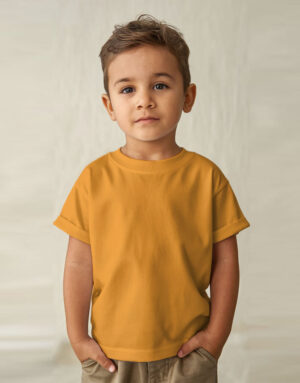 golden-yellow-Boys-Roundneck-Tshirt.jpg